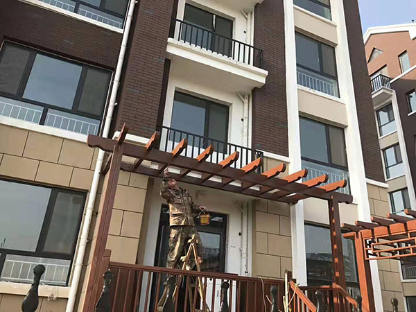 格林(lín)小(xiǎo)鎮葡萄架